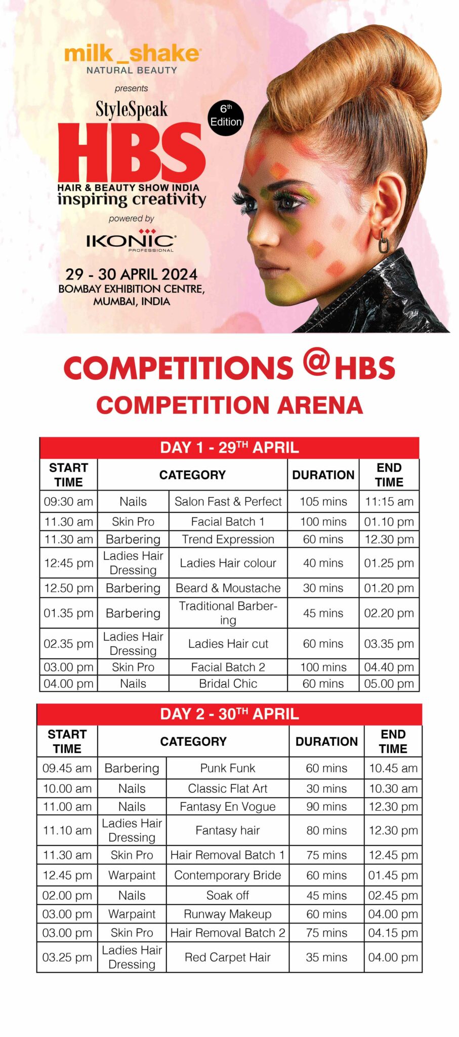 schedule-hbs-india